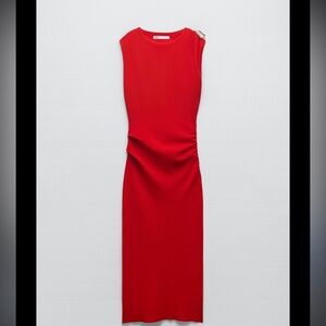 Zara Red Dress